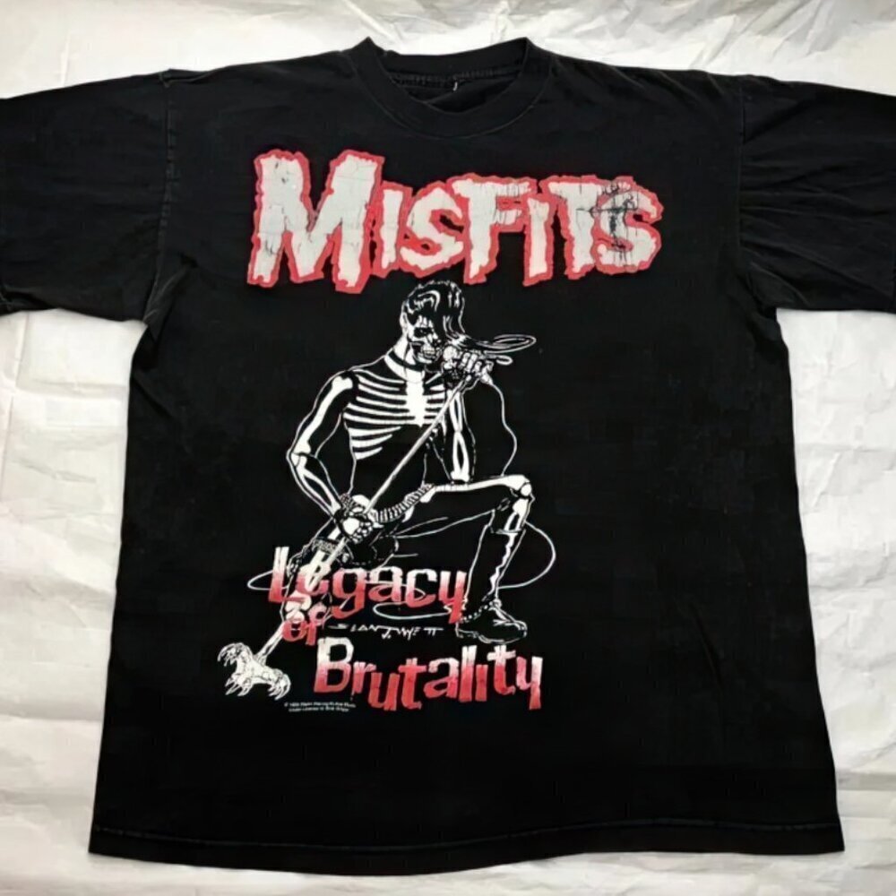 Misfits Legacy Of Brutality 1999 Retro Rock Band Music Fan Gift Unisex T-Shirt